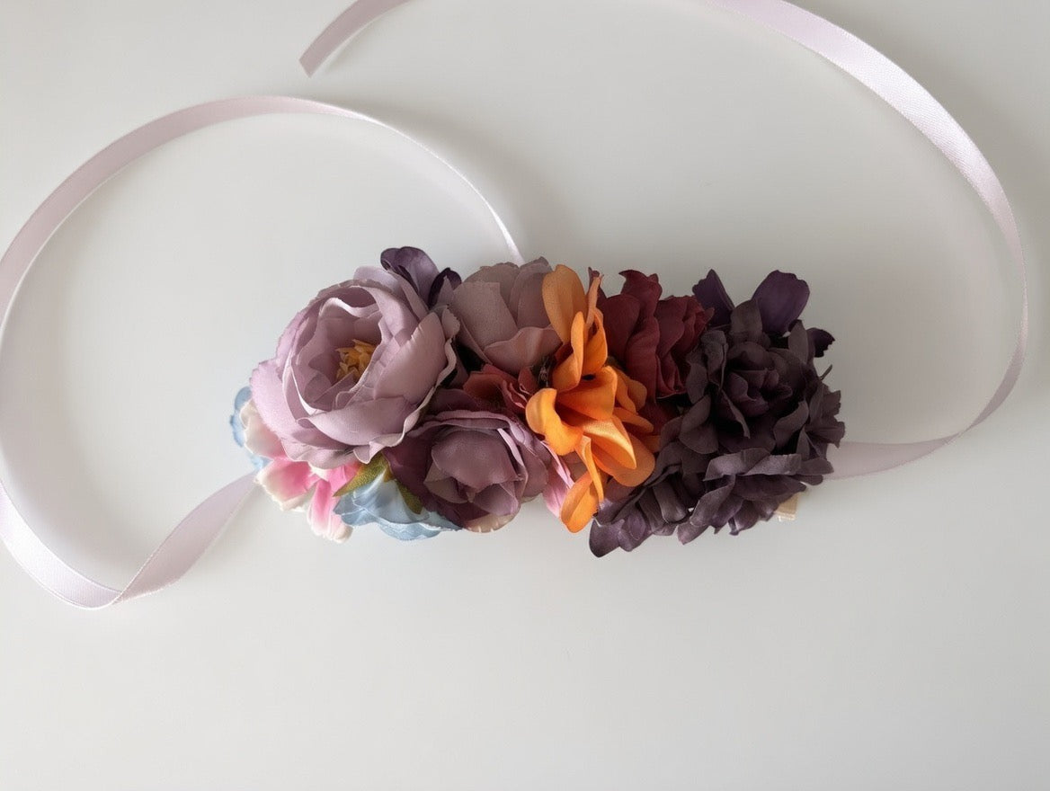 Handmade Floral collar - Small/medium