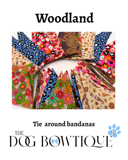 Tie around bandanas S/M