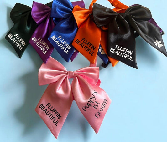 Personalised sailor bows