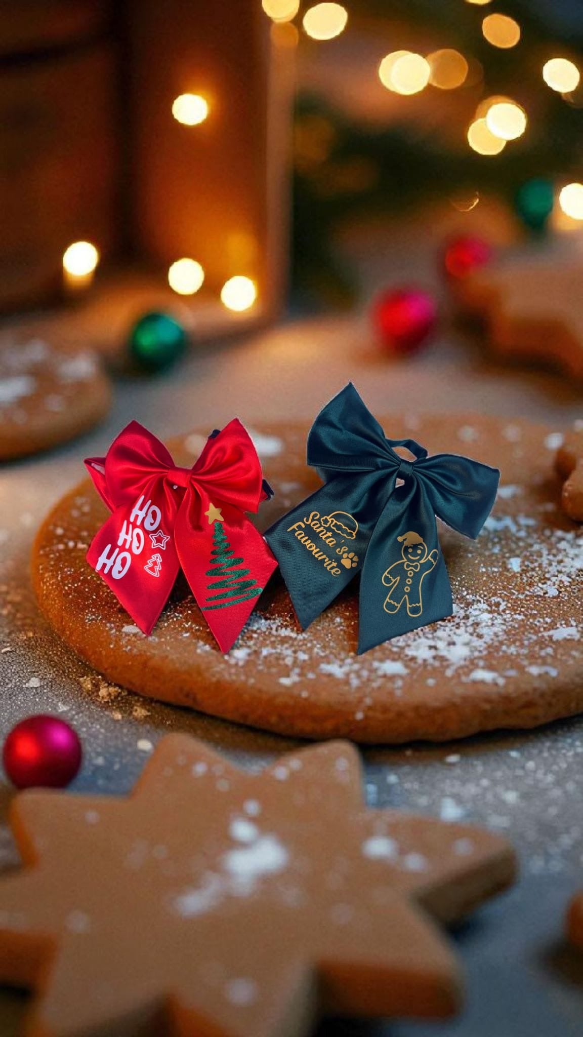 Christmas sailor bows