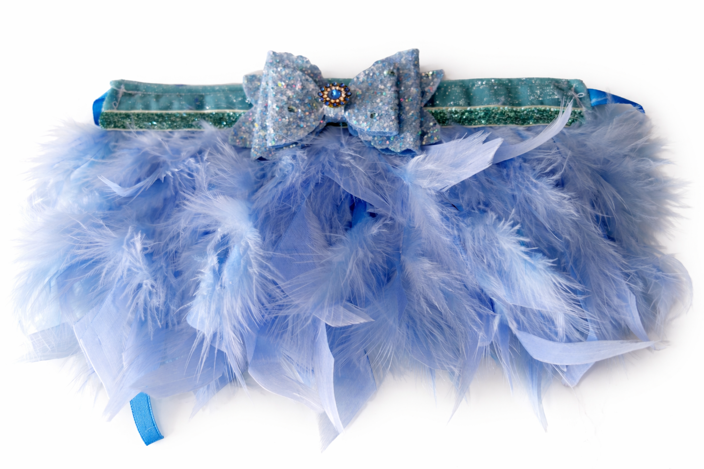 Handmade Feather frill collars